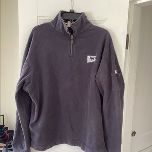 Black Dog Sweatshirt quarter zip